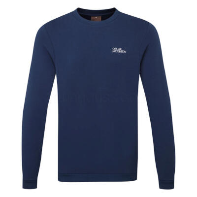 Oscar Jacobson Johnstone Tour Crewneck Golf Sweater Navy OJTOP0285-N