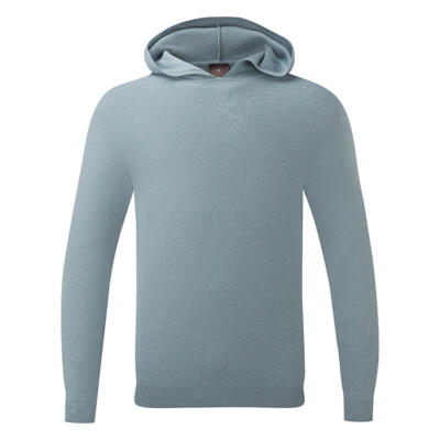 Oscar Jacobson Kennedy Knitted Golf Hoodie Skyway OJTOP0304-SW