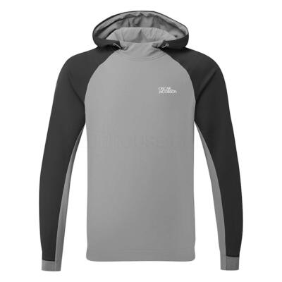 Oscar Jacobson Oakways II Golf Hoodie Pewter OJTOP0343