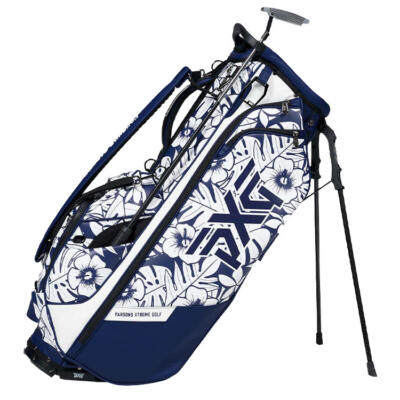 PXG Aloha 25 Hybrid Golf Stand Bag Navy/White