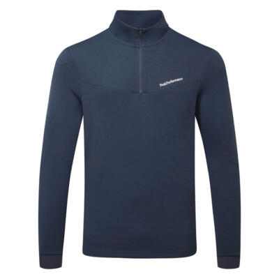 Peak Performance Swift Motion 1/2 Zip Golf Sweater Blue Shadow G80721020