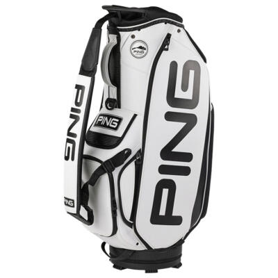 Ping Golf Tour Staff Bag White/Black 37065-01