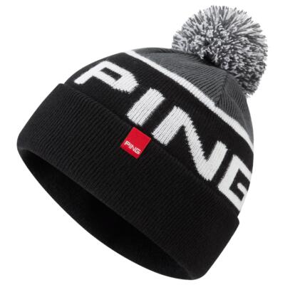 Ping Anderson Bobble Golf Beanie Black/Multi P03640-2L5