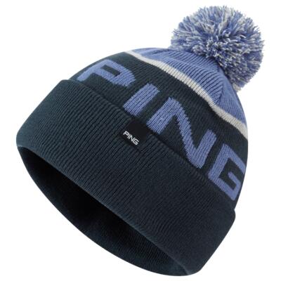 Ping Anderson Bobble Golf Beanie Navy/Multi P03640-N134