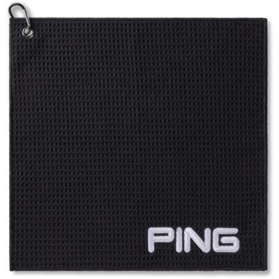 Ping Clip Golf Towel Black P03839-101