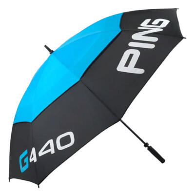 Ping G440 Tour Double Canopy Golf Umbrella Black/Blue 38075-01