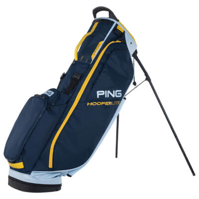 Ping Hoofer Lite Golf Stand Bag Navy/Crystal/Lemon 36415-38