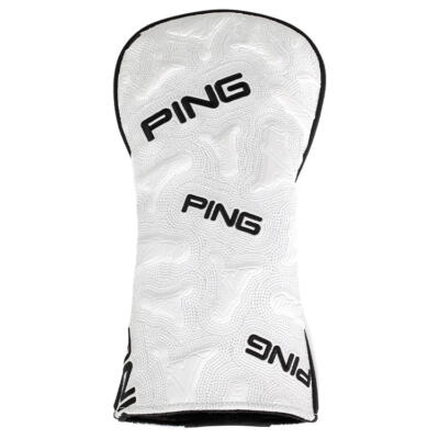Ping Icon Driver Headcover White/Black 37995-01