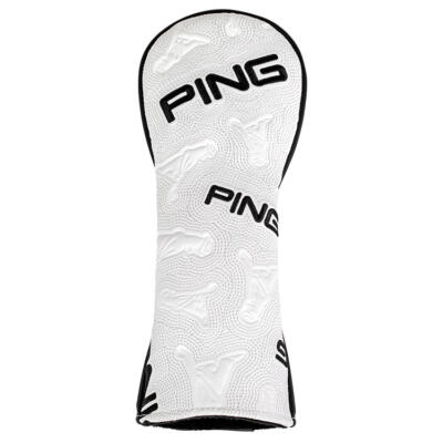 Ping Icon Fairway Headcover White/Black 37996-01