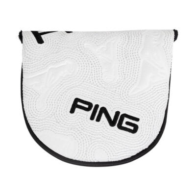 Ping Icon Mallet Putter Headcover White/Black 37999-01