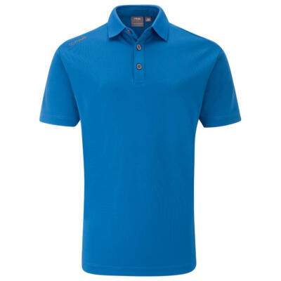 Ping Junior Lindum Golf Polo Shirt Snorkel Blue P03464-SB47