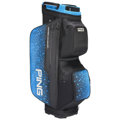 Ping Pioneer Monsoon 231 Golf Cart Bag Black/Blue 36418-06