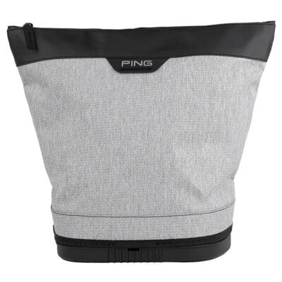 Ping Range Practice Golf Ball Bag Textured Heather Grey 37303-01