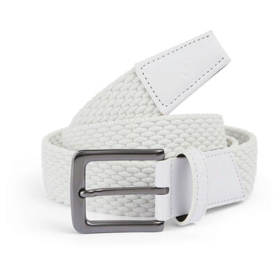 Ping Stretch Webbing Golf Belt White P03746-002