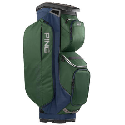 Ping Traverse 244 Golf Cart Bag Dark Green/Grey/Navy 37657-12