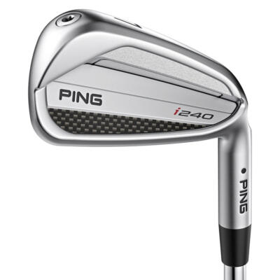 Ping i240 Golf Irons Steel Shafts Left Handed (Custom Fit)