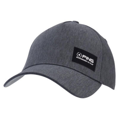 Ping Koa Badge Golf Cap Grey Marl P0740-263