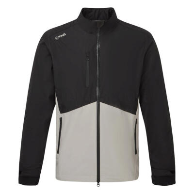 Ping Sensor Dry S2 Pro Waterproof Golf Jacket Black/Mushroom P03628-BMR