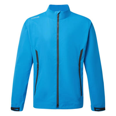 Ping Taran 3 Layer Waterproof Golf Jacket Blue 24 P03696-BL24