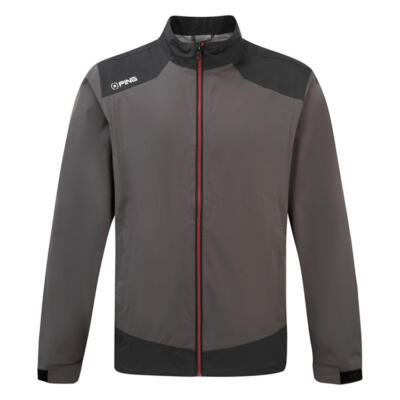 Ping AquaDrive Waterproof Golf Jacket Asphalt/Black P03757-A3FB