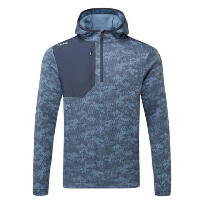 Ping Nexa 1/2 Zip Golf Hoodie Blue Fusion/Navy P03767-BFY