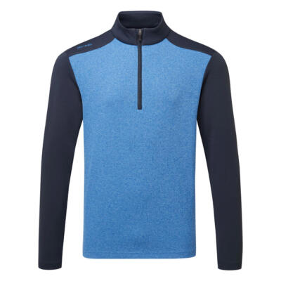 Ping Ramsey 1/2 Zip Golf Sweater Tidal Blue/Navy P03356-TBN