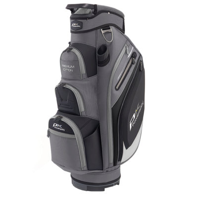 PowaKaddy Premium Edition Golf Cart Bag Gunmetal/Black/Silver 02503-03-01