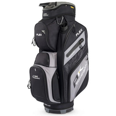 PowaKaddy Flex Golf Cart Bag Grey/Black 02921-03-01
