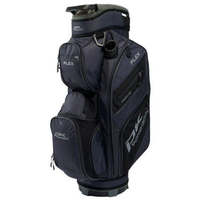 PowaKaddy Flex Golf Cart Bag Black/Gunmetal 02921-05-01