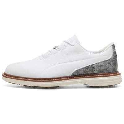 Puma Avant Tour Golf Shoes Puma White/Brown Mushroom 312996-03