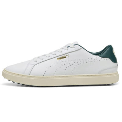 Puma Clyde G Golf Shoes Puma White/Varsity Green 310721-03