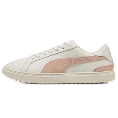 Puma Clyde G Peaches Golf Shoes Warm White/Tropical Peach 311285-01