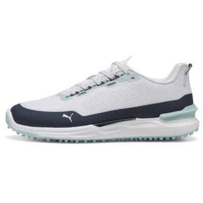 Puma Ignite Elevate X Golf Shoes Puma White/Deep Navy/Modern Mint 310221-05