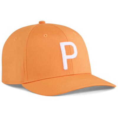 Puma Heritage P Tech Golf Cap Rickie Orange/White Glow 026328-05