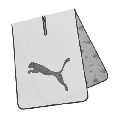 Puma Microfiber Players Golf Towel Bright White/High Rise 054337-01