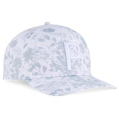 Puma Roses Tech Golf Cap White Glow 026330-02