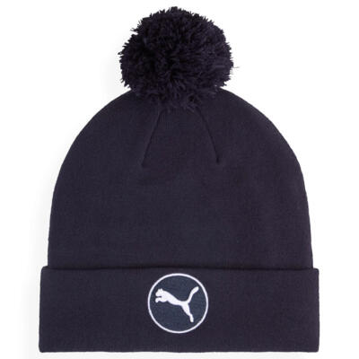 Puma WRMLBL Removable Pom Golf Beanie Deep Navy 024810-12