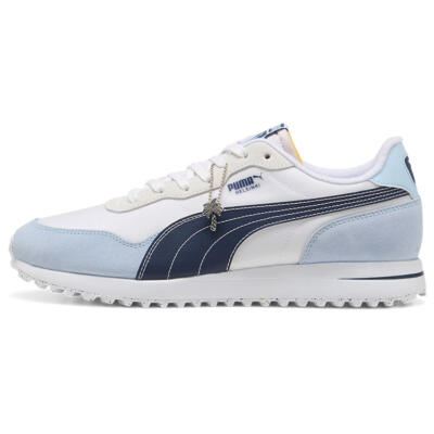 Puma x PTC Helsinki G Golf Shoes Puma White/Haute Tropic/Deep Navy 312667-05