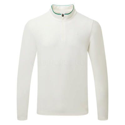 Puma 30904 1/4 Zip Golf Sweater Warm White 638387-02