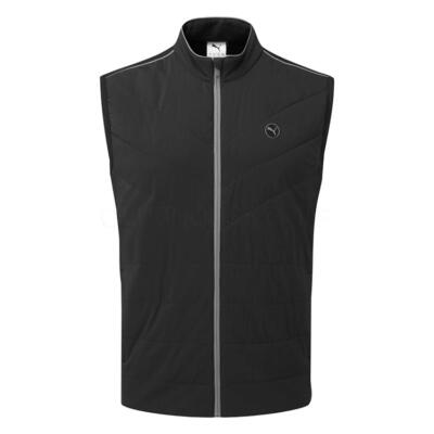 Puma Cloudspun Fleece Hybrid Golf Wind Vest Puma Black 632287-01