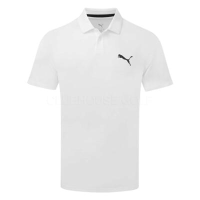 Puma MATTR Brigade 2.0 Tour Golf Polo Shirt White Glow 634834-01