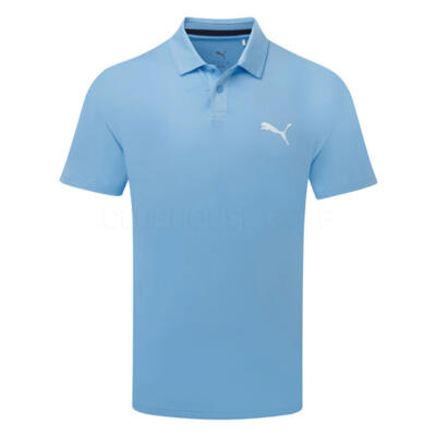 Puma MATTR Brigade 2.0 Tour Golf Polo Shirt Team Light Blue 634834-06