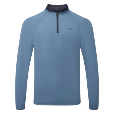 Puma Pure 3.0 1/4 Zip Golf Sweater Dark Indigo/Deep Navy 635475-03