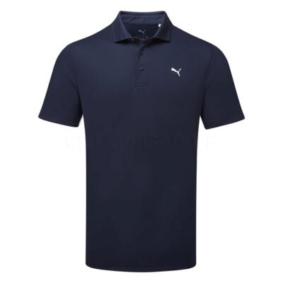 Puma Pure 3.0 Golf Polo Shirt Deep Navy 635478-03