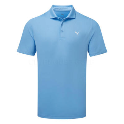 Puma Pure 3.0 Golf Polo Shirt Team Light Blue 635478-05