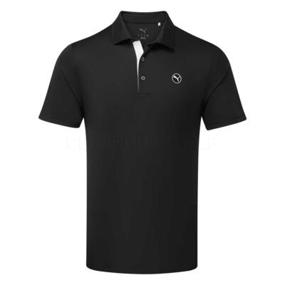 Puma Pure 2.0 Golf Polo Shirt Puma Black 629949-01