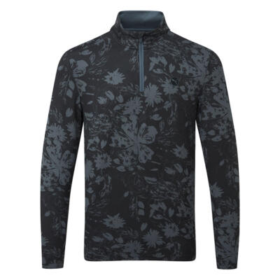 Puma Pure 2.0 Rose 1/4 Zip Golf Sweater Puma Black/Strong Grey 628871-01