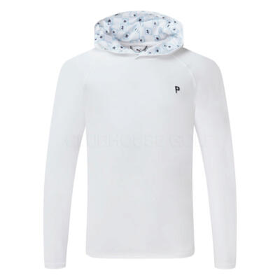 Puma x PTC Cloudspun Tech Golf Hoodie White Glow 633736-01