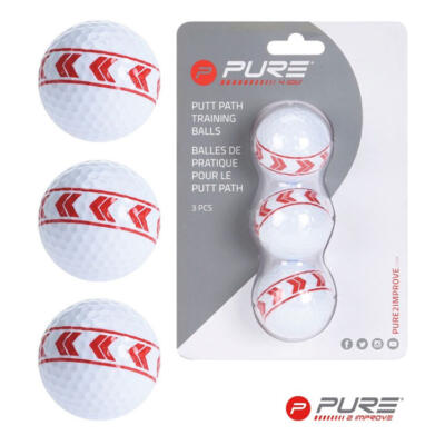 Pure 2 Improve Putt Path Training Balls