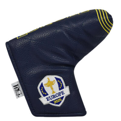 PRG Originals 2025 Ryder Cup Team Europe Blade Putter Headcover Navy/White/Yellow